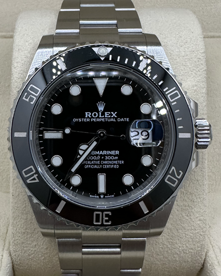 No Reserve - 2021 Rolex Submariner Date 41MM Black Dial Oyster Bracelet (126610LN)