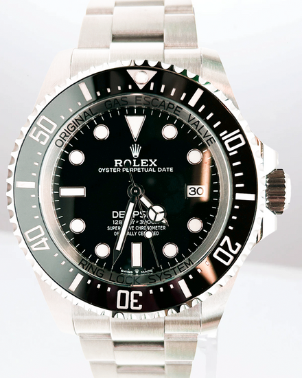 No Reserve - 2025 Rolex Sea-Dweller Deepsea 44MM Black Dial Oyster Bracelet (136660)