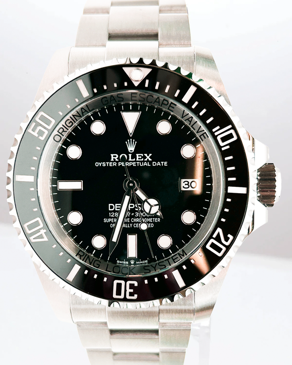 No Reserve - 2025 Rolex Sea-Dweller Deepsea 44MM Black Dial Oyster Bracelet (136660)