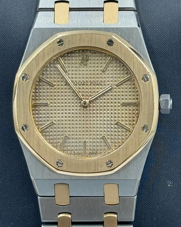 Audemars Piguet Royal Oak 33MM Quartz Champagne Dial Two-Tone Bracelet (56303SA)