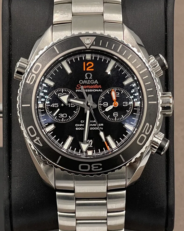 2015 Omega Seamaster Planet Ocean 600M 45.5MM Black Dial Steel Bracelet (232.30.46.51.01.003)