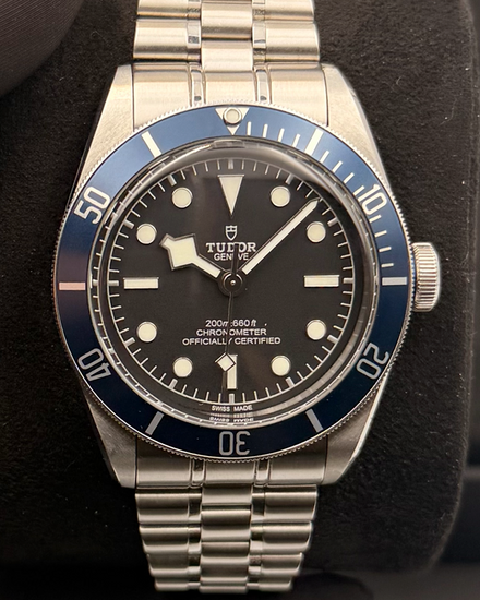 2024 Tudor Black Bay 41MM Black Dial Aftermarket Steel Bracelet (79230B)