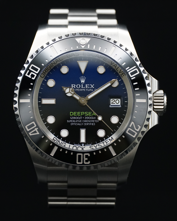 2026 Rolex Sea-Dweller Deepsea "James Cameron" 44MM Blue Dial Oyster Bracelet (136660)