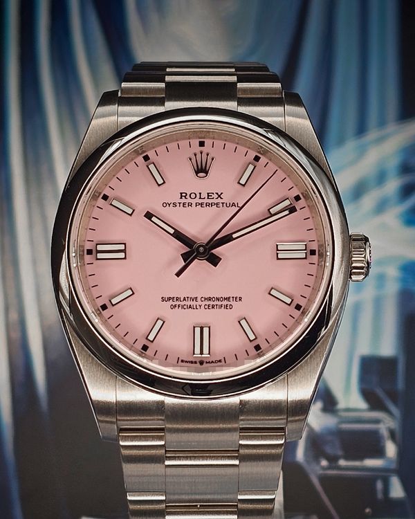 2024 Rolex Oyster Perpetual 36MM Pink Dial Oyster Bracelet (126000)