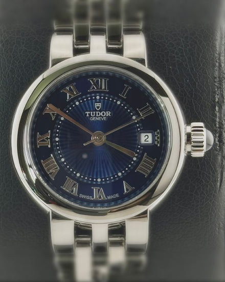 No Reserve - 2026 Tudor Clair De Rose 26MM Blue Dial Steel Bracelet (35200)