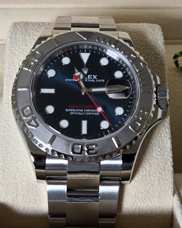 2022 Rolex Yacht-Master 40MM Blue Dial Oyster Bracelet (126622)