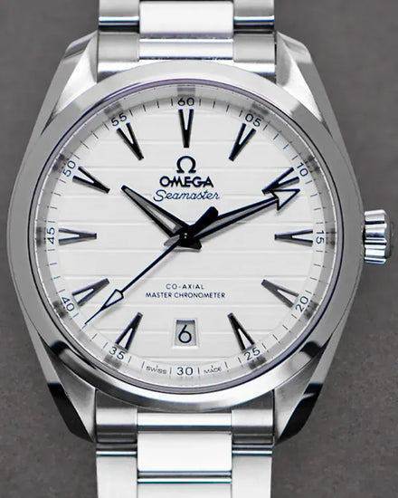 No Reserve - 2025 Omega Seamaster Aqua Terra 38MM Silver Dial Steel Bracelet (220.10.38.20.02.001)