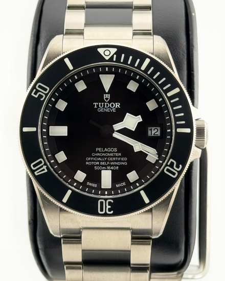 No Reserve - 2026 Tudor Pelagos 42MM Black Dial Titanium Bracelet (25600TN)
