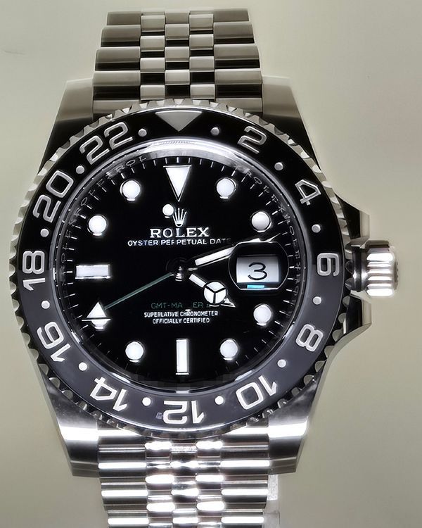 2026 Rolex GMT-Master II "Bruce Wayne" 40MM Black Dial Jubilee Bracelet (126710GRNR)