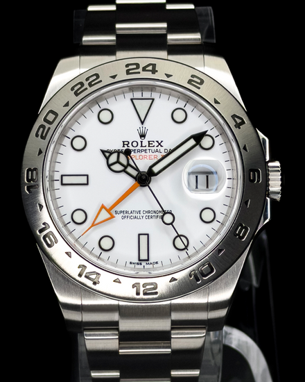 2019 Rolex Explorer II "Polar" 42MM White Dial Oyster Bracelet (216570)