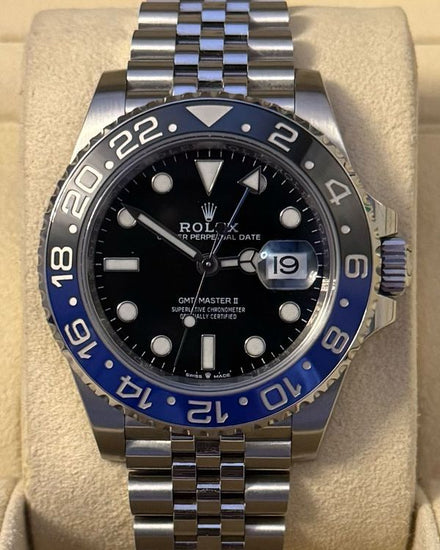 2024 Rolex GMT-Master II "Batgirl" 40MM Black Dial Jubilee Bracelet (126710BLNR)