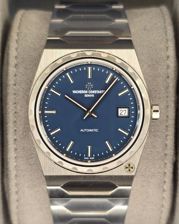 2026 Vacheron Constantin Historiques 222 37MM Blue Dial Steel Bracelet (4200H/222A-B934)