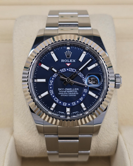 2023 Rolex Sky-Dweller 42MM Blue Dial Oyster Bracelet (336934)