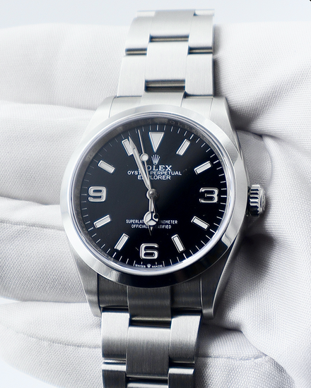 2025 Rolex Explorer 36MM Black Dial Oyster Bracelet (124270)