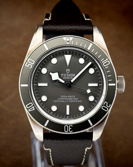 No Reserve - 2024 Tudor Black Bay 58' "925" 39MM Grey Dial Leather Strap (79010SG)