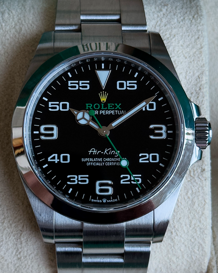 2024 Rolex Air-King 40MM Black Dial Oyster Bracelet (126900)