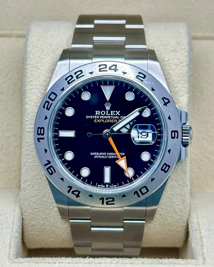 2024 Rolex Explorer II 42MM Black Dial Oyster Bracelet (226570)