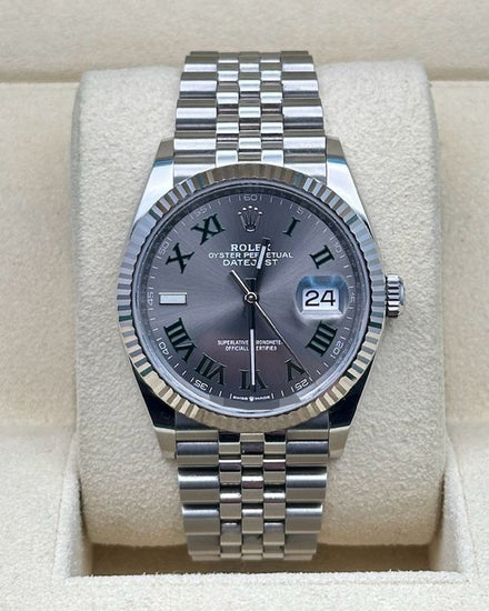 2026 Rolex Datejust "Wimbledon" 41MM Slate Dial Jubilee Bracelet (126334)