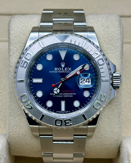 2017 Rolex Yacht-Master 40MM Blue Dial Oyster Bracelet (116622)