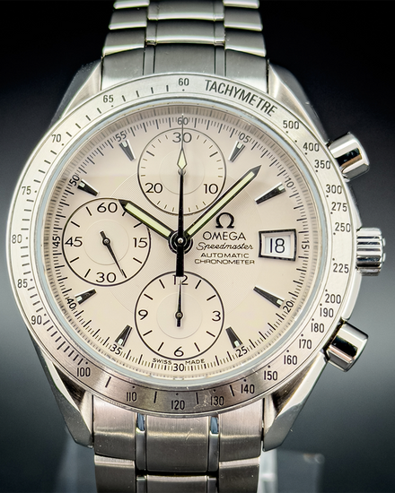 2011 Omega Speedmaster Day-Date 40MM Silver Dial Steel Bracelet (3211.30.00)