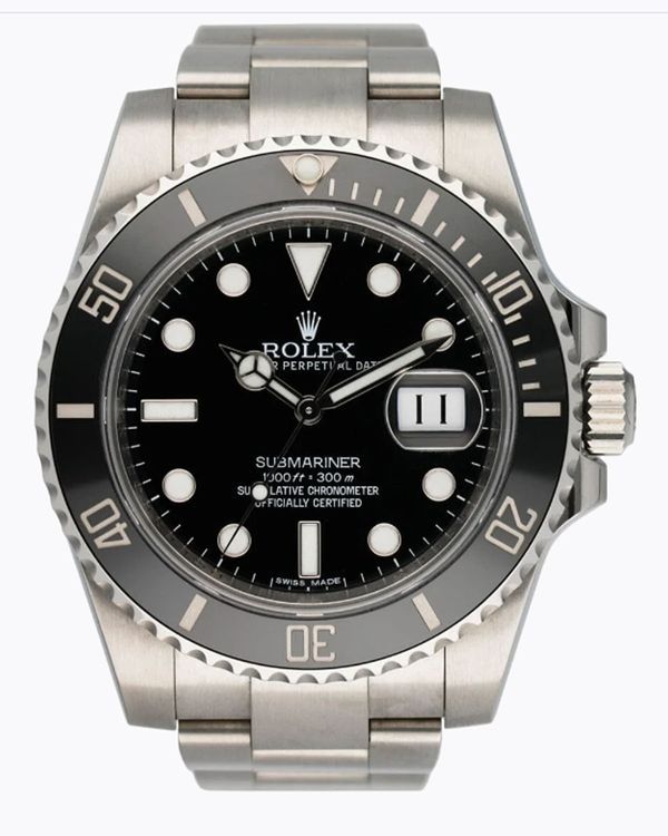 2016 Rolex Submariner Date 40MM Black Dial Oyster Bracelet (116610LN)