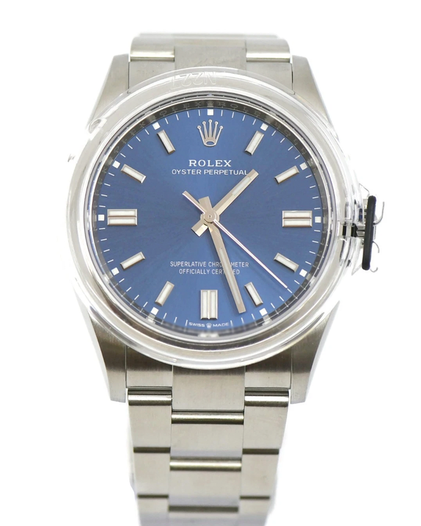 2024 Rolex Oyster Perpetual 36MM Blue Dial Oyster Bracelet (126000)