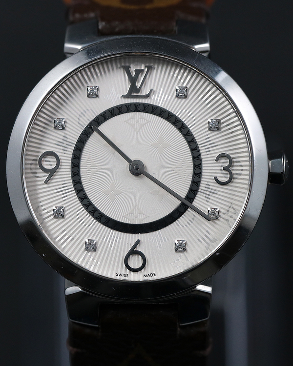 Louis Vuitton Tambour (Tambour Monogram Q13MJ – Quartz – 33mm - Box)