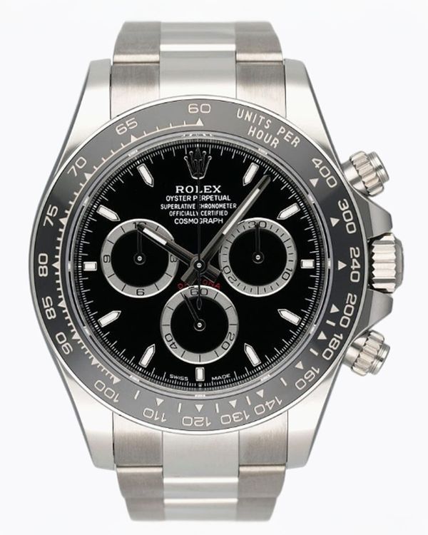 2025 Rolex Cosmograph Daytona 40MM Black Dial Oyster Bracelet (126500LN)