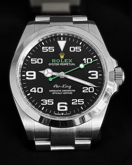 2024 Rolex Air-King 40MM Black Dial Oyster Bracelet (126900)