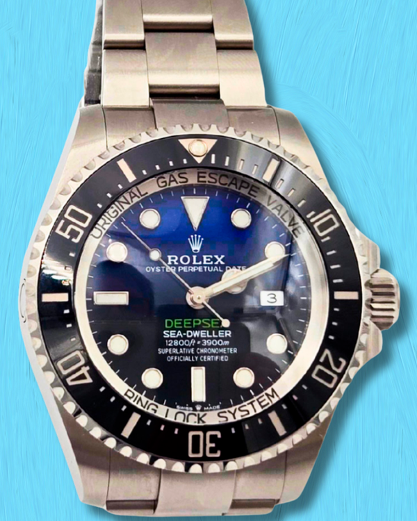 2018 Rolex Sea-Dweller Deepsea "James Cameron" 44MM Blue Dial Oyster Bracelet (126660)