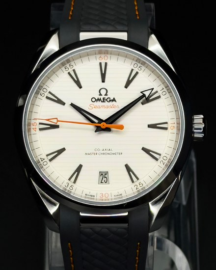 2019 Omega Seamaster Aqua Terra 150M 41MM Silver Dial Rubber Strap (220.12.41.21.02.002)