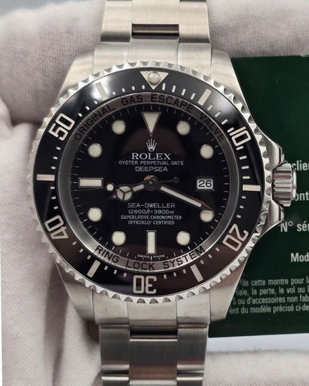 2009 Rolex Sea-Dweller Deepsea 44MM Black Dial Oyster Bracelet (116660)