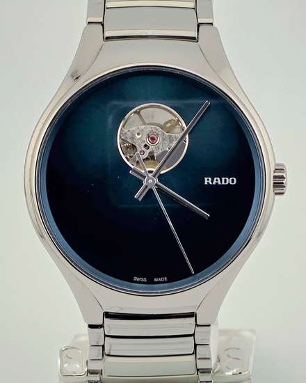 2025 Rado True Secret 40MM Blue Dial Ceramic Bracelet (R27108322)