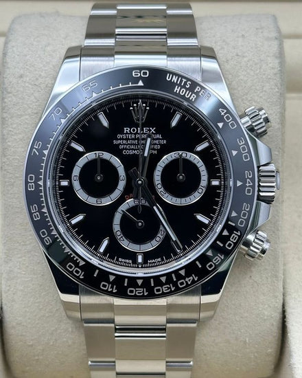 2025 Rolex Cosmograph Daytona 40MM Black Dial Oyster Bracelet (126500LN)