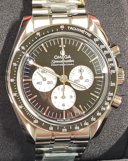 2026 Omega Speedmaster Professional Moonwatch 42MM Black Dial Steel Bracelet (310.30.42.50.01.004)