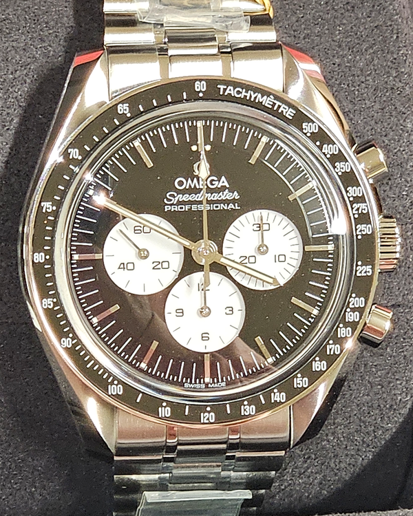 2026 Omega Speedmaster Professional Moonwatch 42MM Black Dial Steel Bracelet (310.30.42.50.01.004)