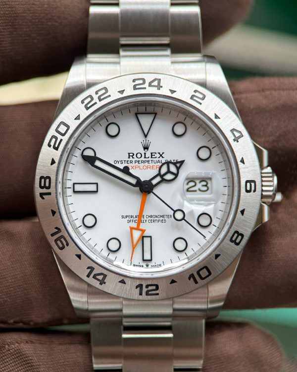 2024 Rolex Explorer II "Polar" 42MM White Dial Oyster Bracelet (226570)