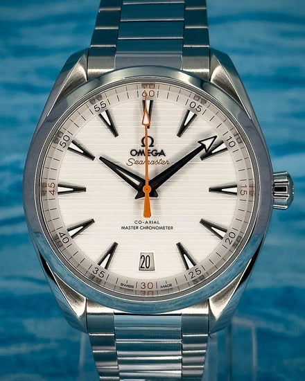 No Reserve - 2023 Omega Seamaster Aqua Terra 150M 41MM Silver Dial Steel Bracelet (220.10.41.21.02.001)
