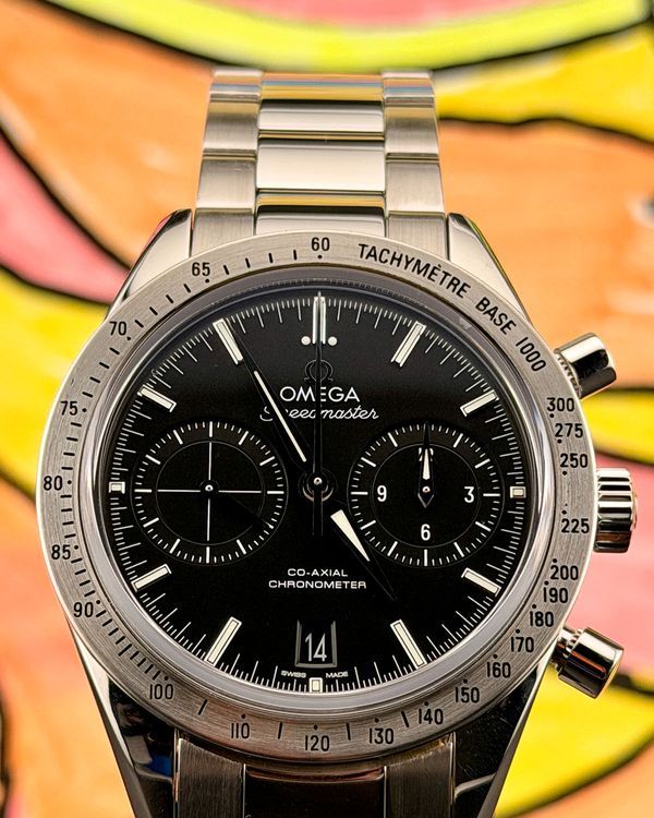 Omega Speedmaster '57 41.5MM Black Dial Steel Bracelet (331.10.42.51.01.001)