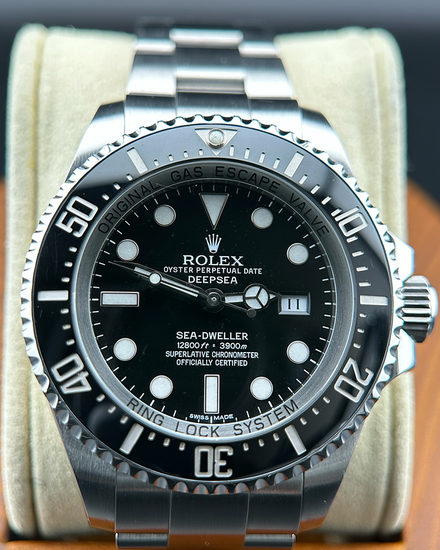 No Reserve - 2011 Rolex Sea-Dweller Deepsea 44MM Black Dial Oyster Bracelet (116660)