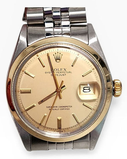 Rolex Datejust 36MM Champagne Dial Jubilee Bracelet (1600)