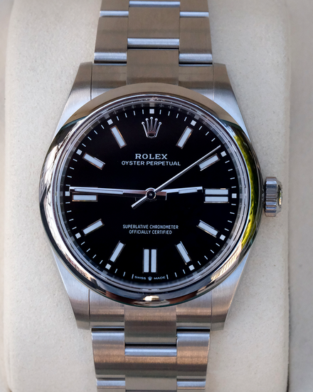 2026 Rolex Oyster Perpetual 41MM Black Dial Oyster Bracelet (134300)