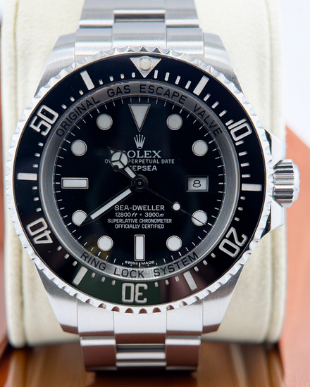 No Reserve - 2012 Rolex Sea-Dweller Deepsea 44MM Black Dial Oyster Bracelet (116660)