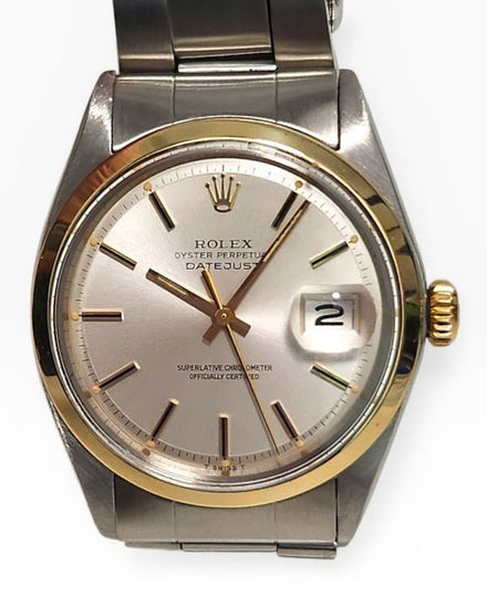 1974 Rolex Datejust 36MM Silver Dial Oyster Bracelet (1600)