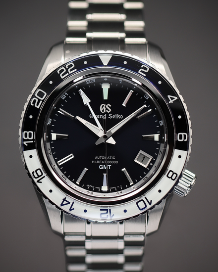 2023 Grand Seiko Sport Collection GMT 44.2MM Blue Dial Steel Bracelet (SBGJ237)