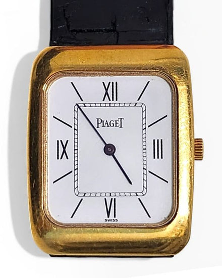 Piaget Classique 24MM Quartz White Dial Leather Strap (86660)
