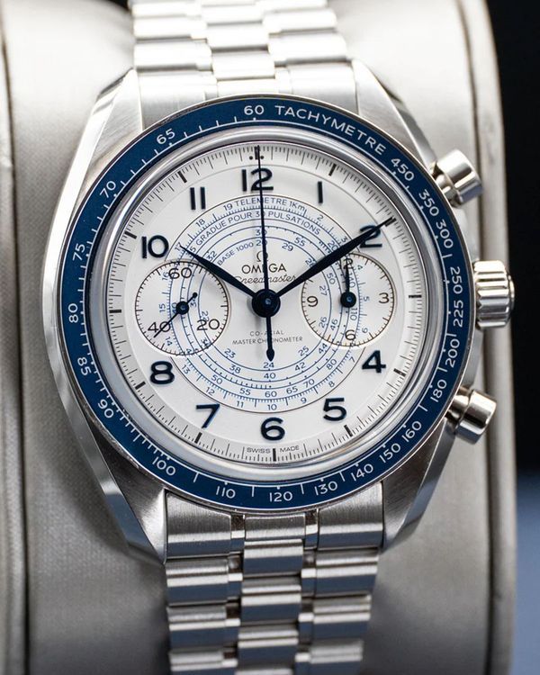 2024 Omega Speedmaster Chronoscope 43MM Silver Dial Steel Bracelet (329.30.43.51.02.001)