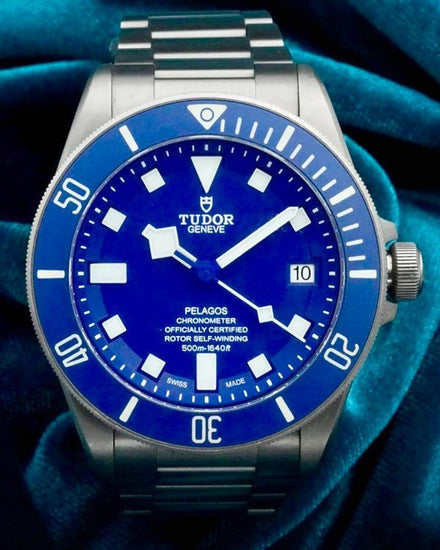 No Reserve - 2022 Tudor Pelagos 42MM Blue Dial Titanium Bracelet (25600TB)