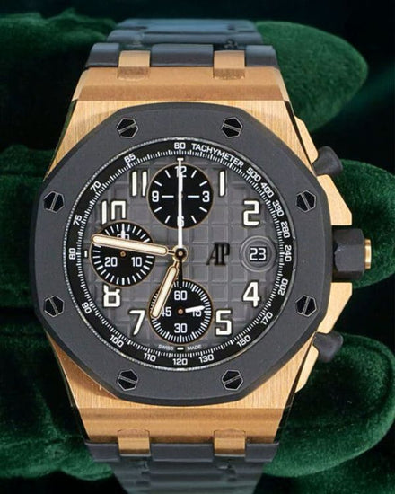 2023 Audemars Piguet Royal Oak Offshore 42MM Anthracite Dial Leather Strap (26238OK.OO.A002CA.01)
