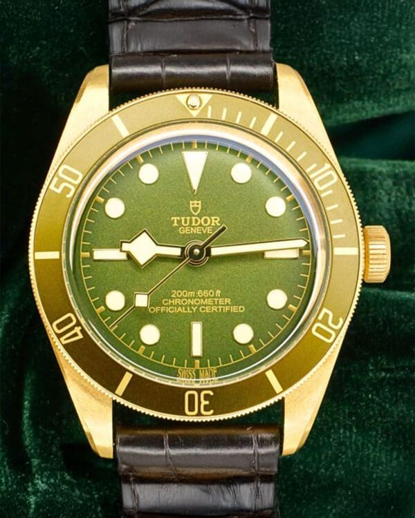 2024 Tudor Black Bay 58' 39MM Green Dial Leather Strap (79018V)